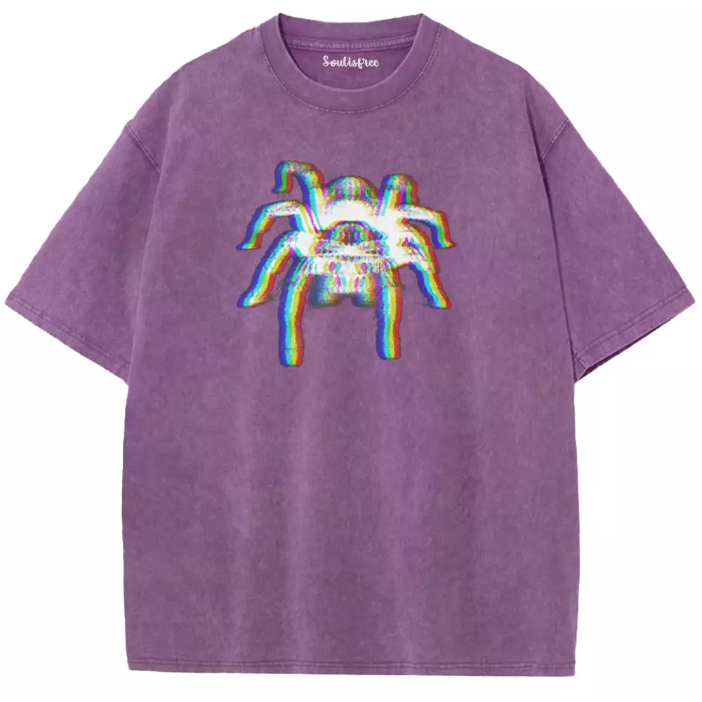 Soulisfree  Eye of Arachnid  Washed Tee