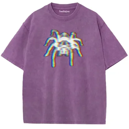 Soulisfree  Eye of Arachnid  Washed Tee