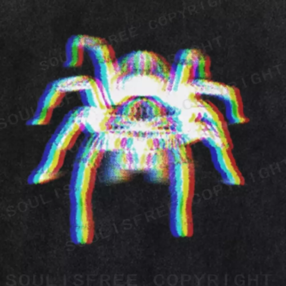 Soulisfree  Eye of Arachnid  Washed Tee