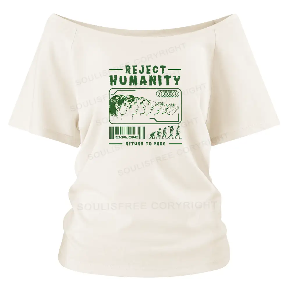 Return To Frog Off Shoulder Top