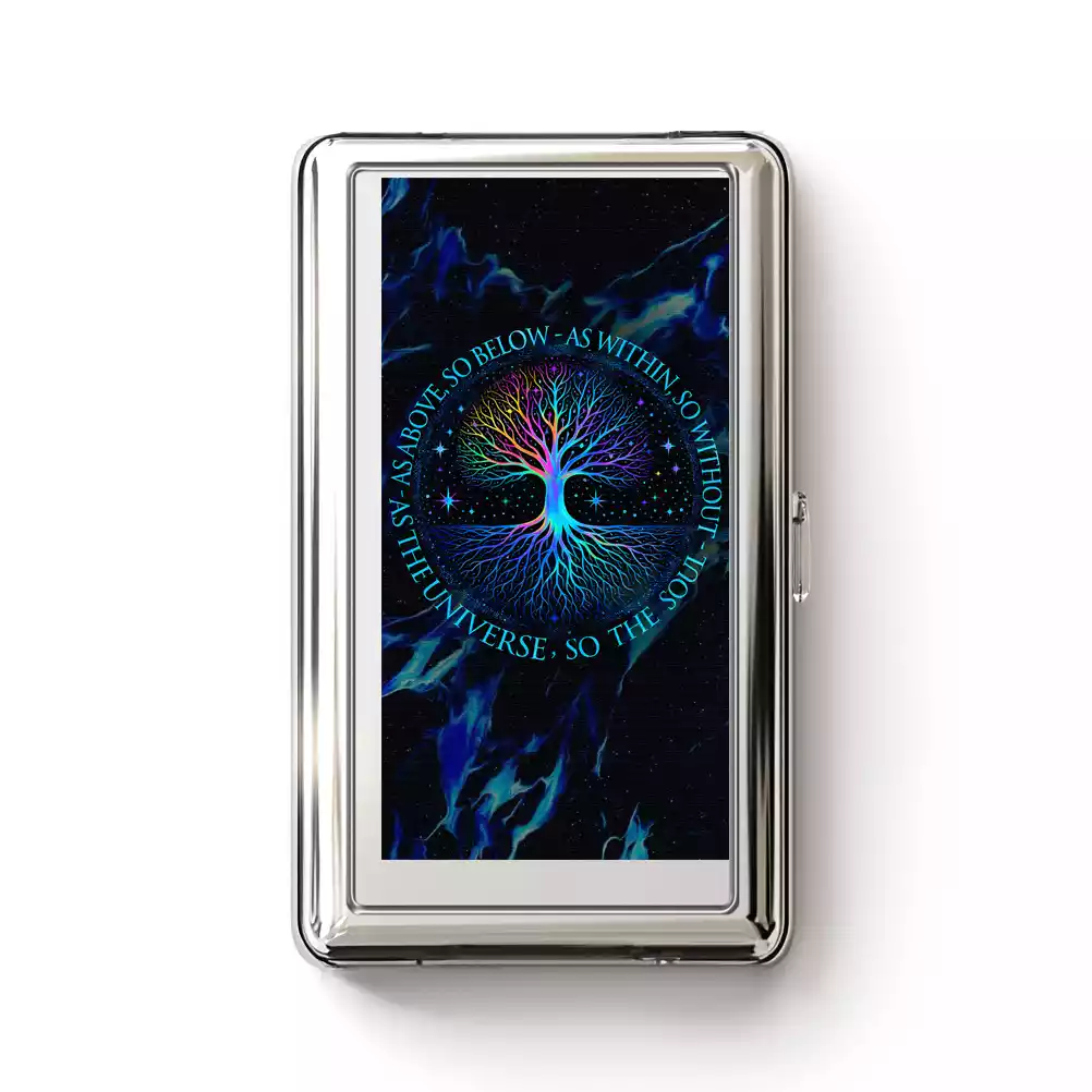 Soulisfree As Above, So Below Metal Pocket Case
