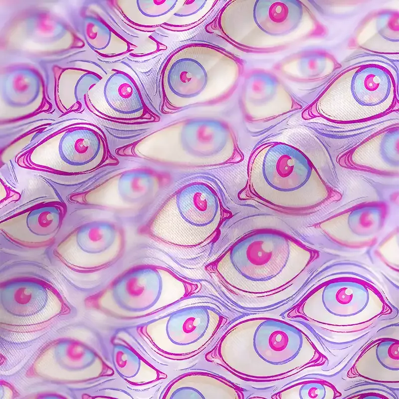 Soulisfree Lavender Dream Eyes Satin Mini Dress