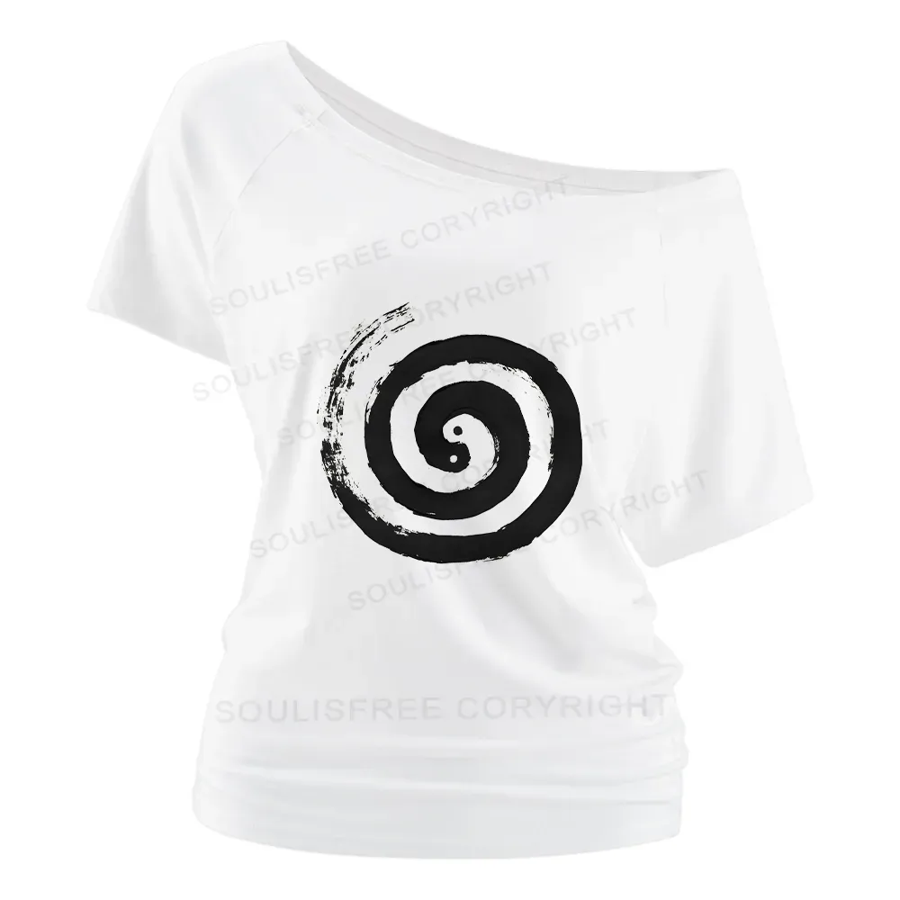 The Cycle Of Life Off Shoulder Top