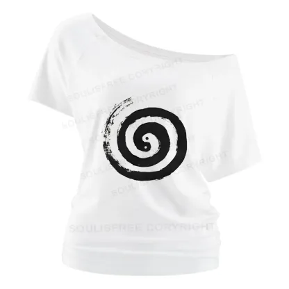 The Cycle Of Life Off Shoulder Top