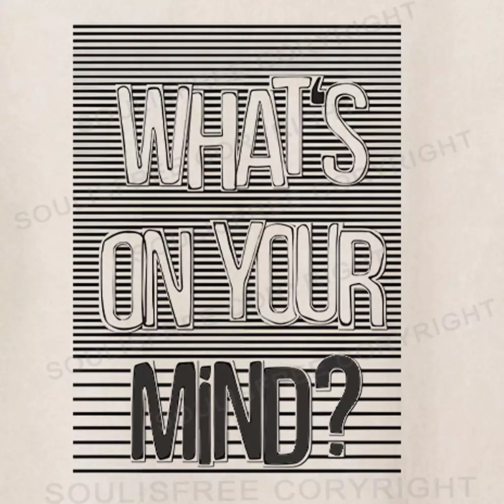 What's On Your Mind? Washed T-shirt