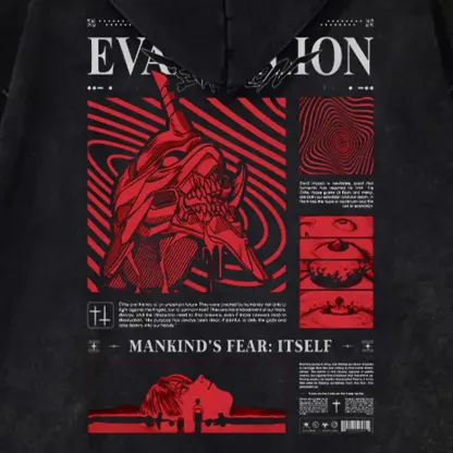 Human Fear: The Ego Washed Hoodie