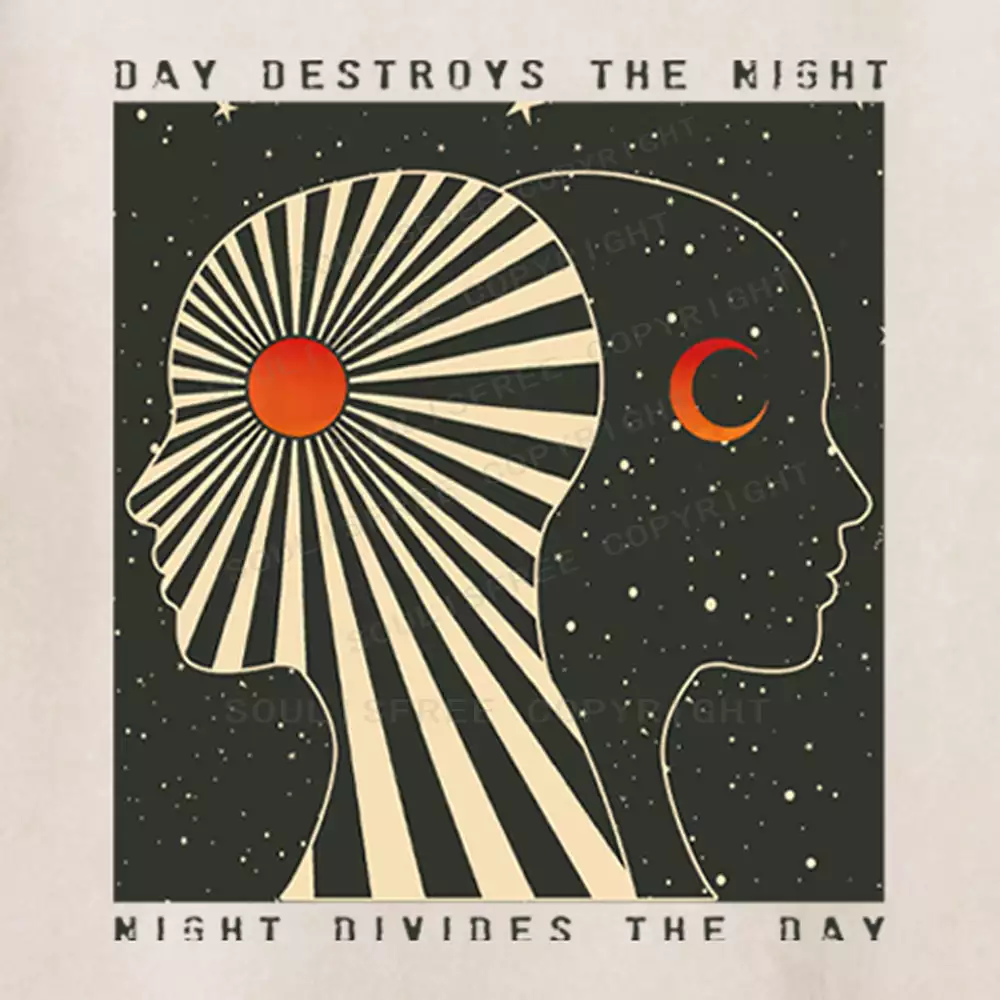 Day Destroys The Night Washed T-shirt