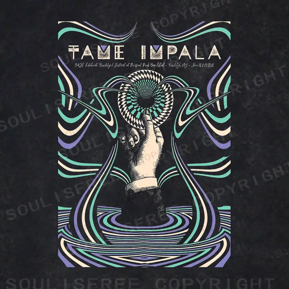 Tame Impala Washed Hoodie