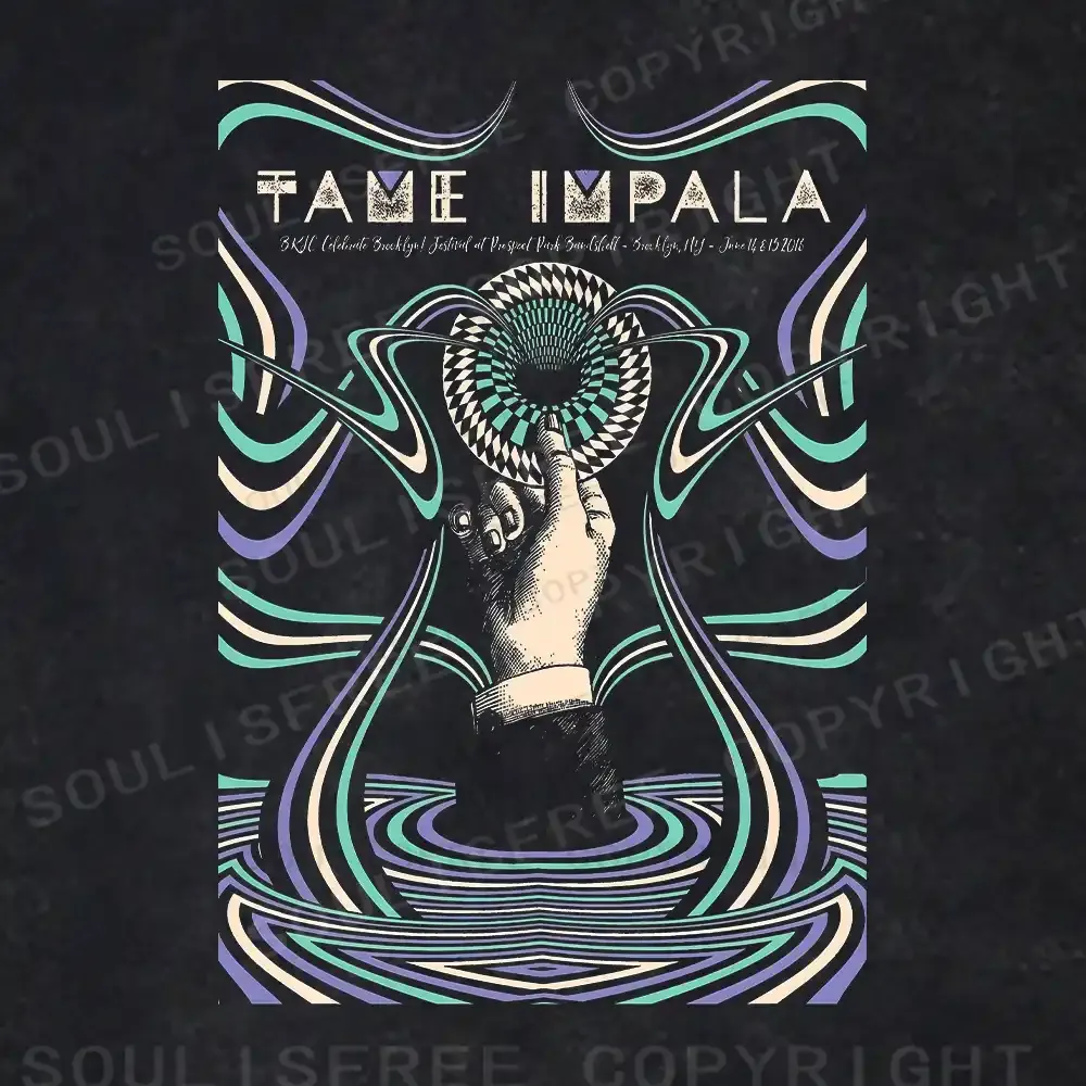 Tame Impala Washed Hoodie