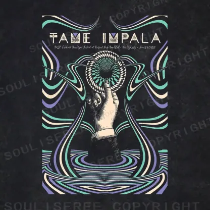 Tame Impala Washed Hoodie