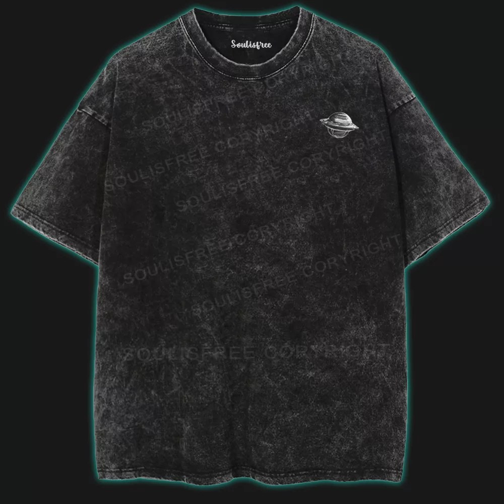 Out of Mind, Into the Void Washed Space T-shirt