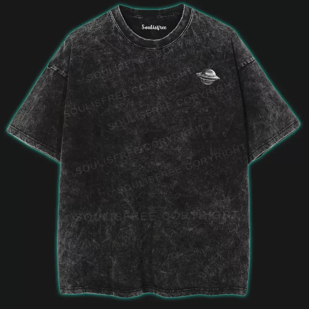 Out of Mind, Into the Void Washed Space T-shirt