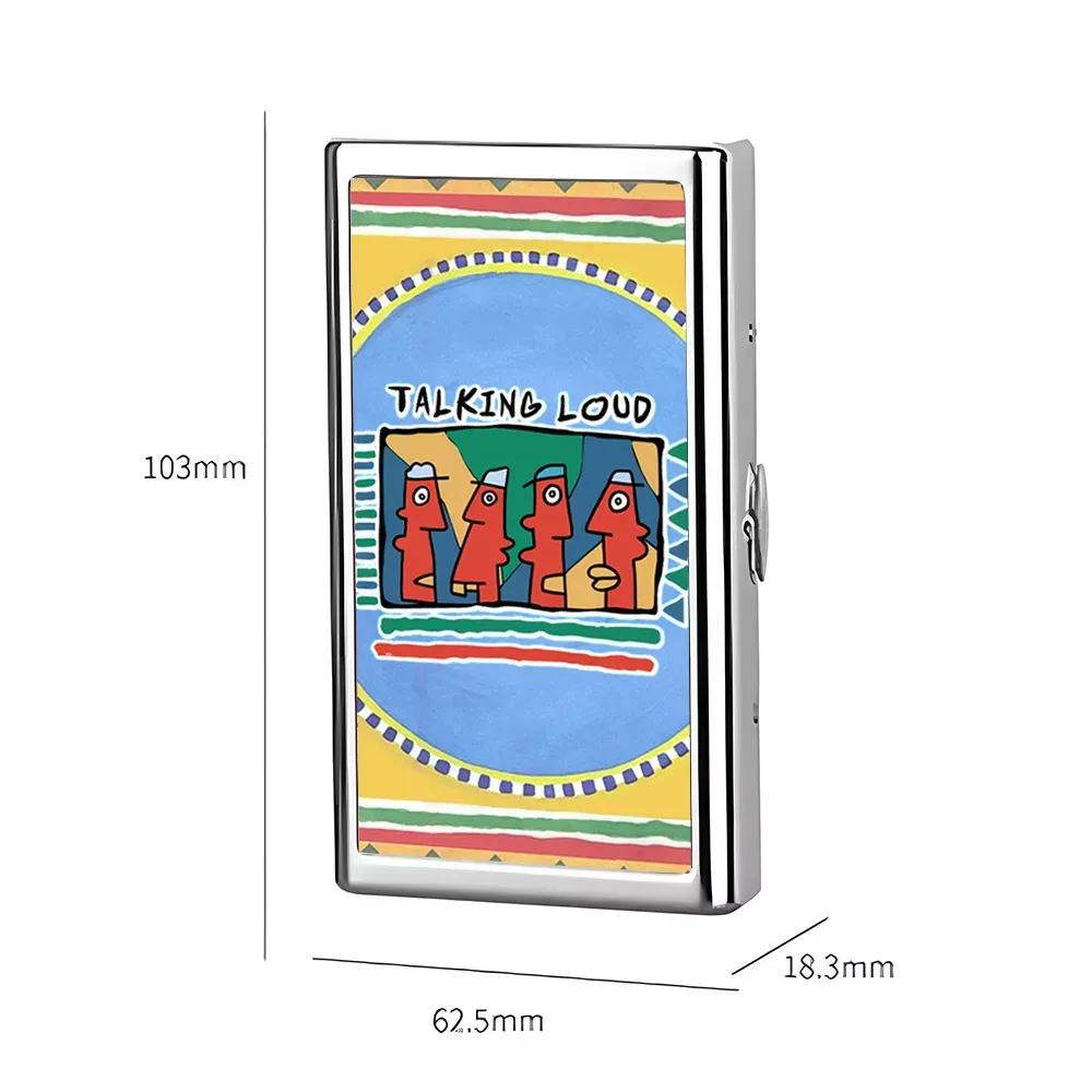Talking Heads Silent Communication Cigarette Case