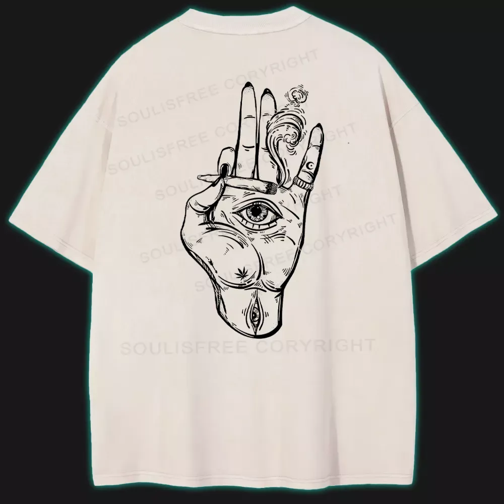 Psychedelic Hand Washed T-shirt