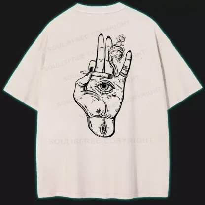 Psychedelic Hand Washed T-shirt