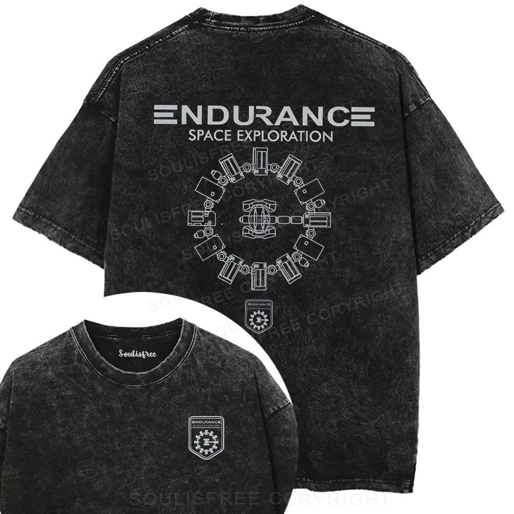 Designed Gravity Loom Washed T-shirt soulisfree