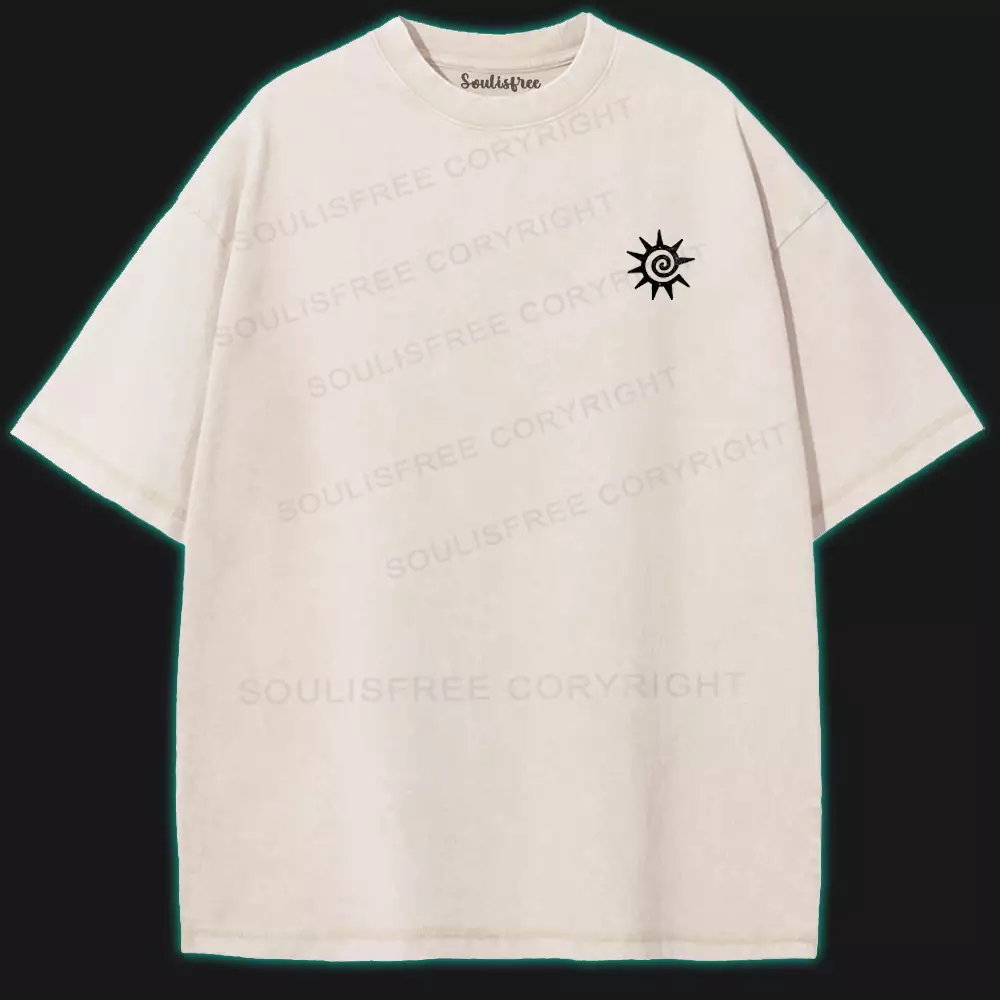 The Circle of Growth Washed T-shirt