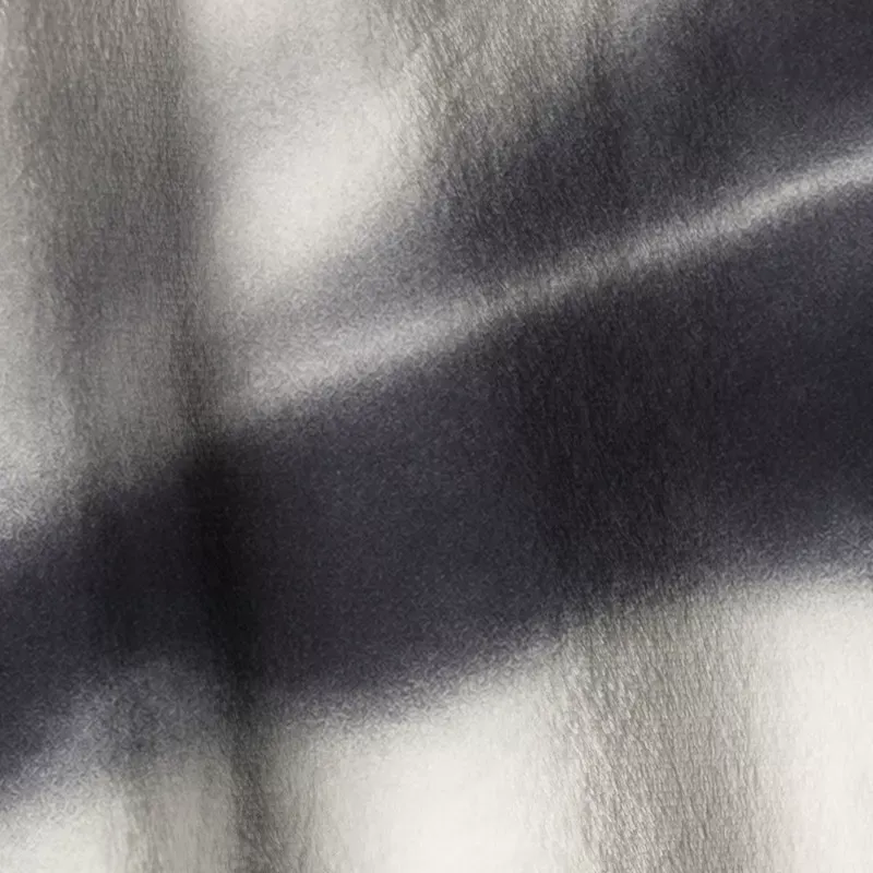 Soulisfree  Between Light And Shadow Flannel Zip-Up Jacket