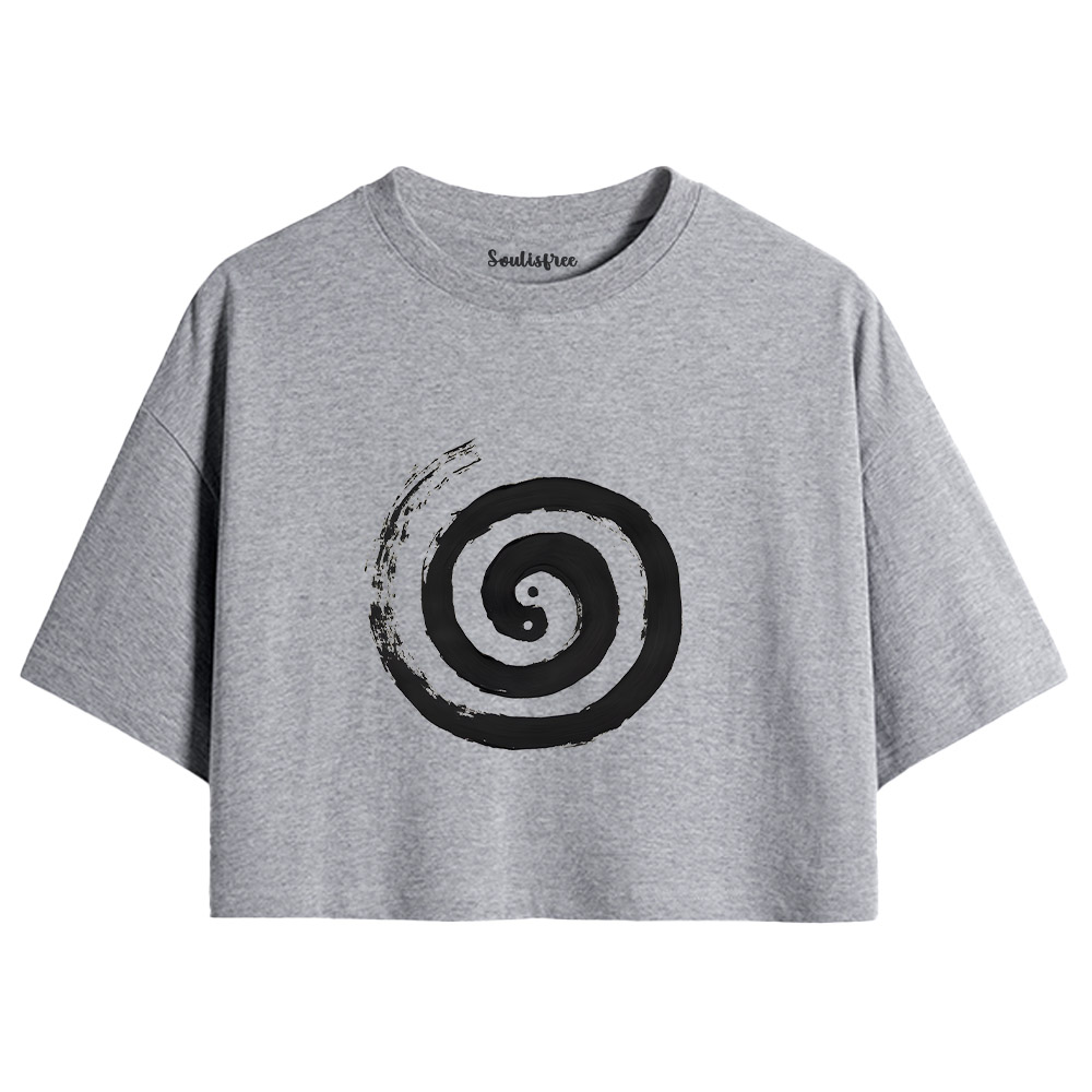 The Cycle Of Life Crop Top