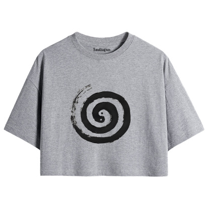 The Cycle Of Life Crop Top