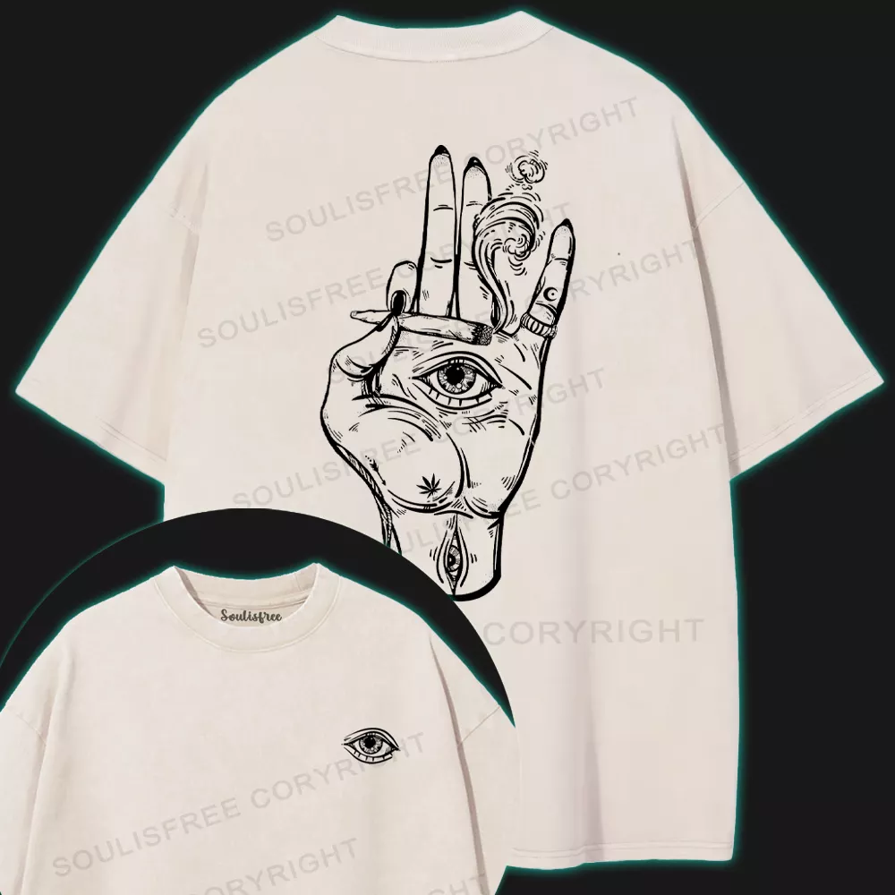 Psychedelic Hand Washed T-shirt