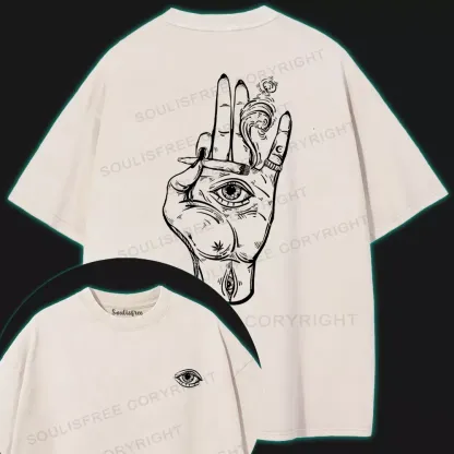 Psychedelic Hand Washed T-shirt
