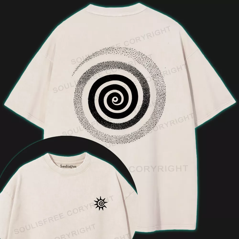 The Circle of Growth Washed T-shirt