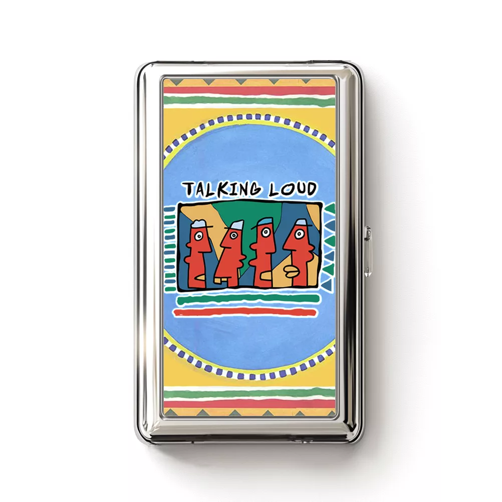 Talking Heads Silent Communication Cigarette Case