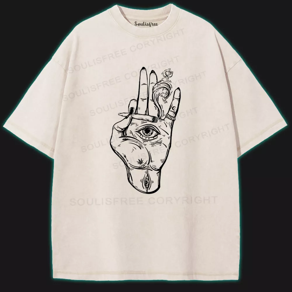 Psychedelic Hand Washed T-shirt