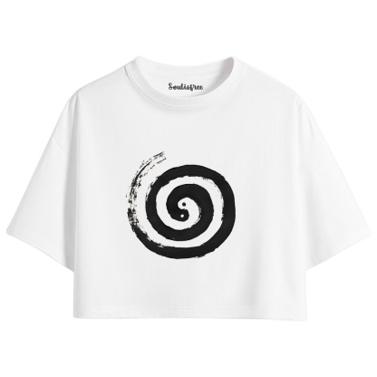 The Cycle Of Life Crop Top