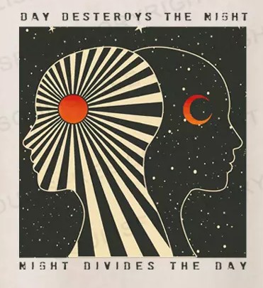 Day Desteroys The Nisht Washed T-shirt