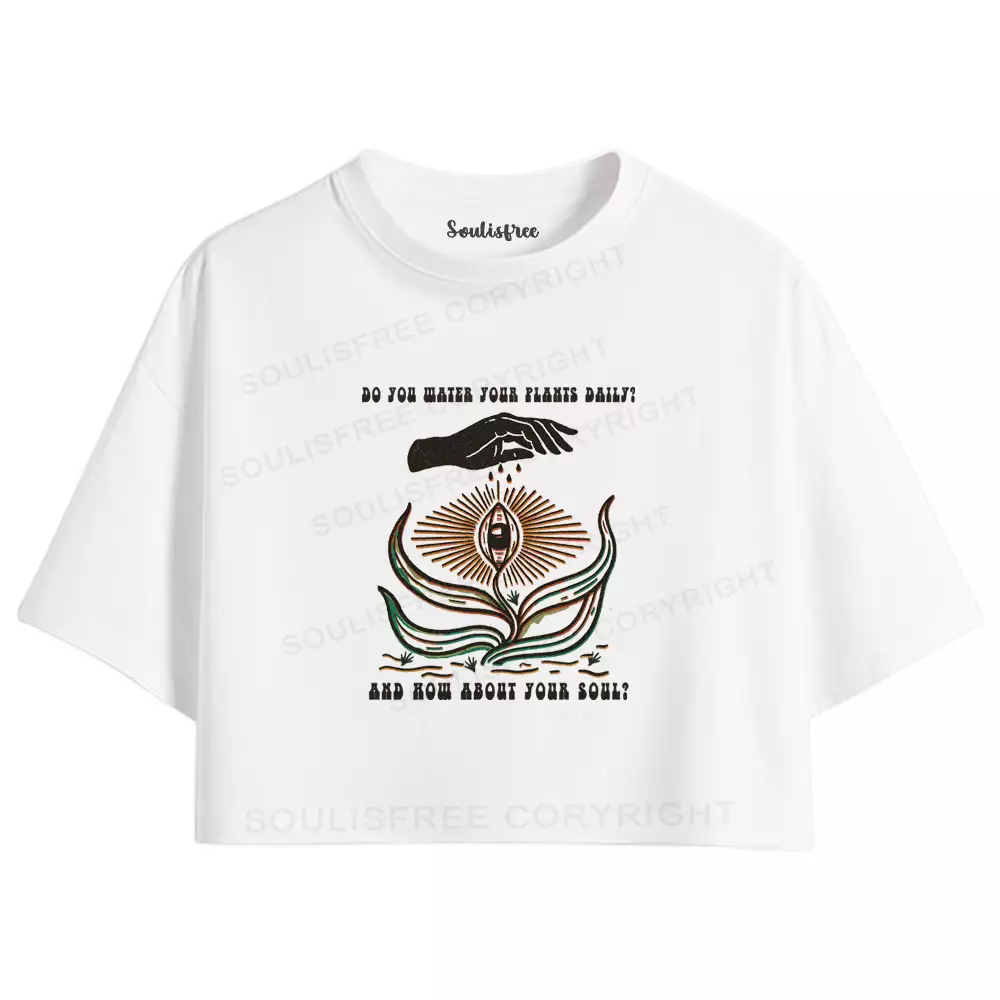 Nurture Your Soul Crop Top 