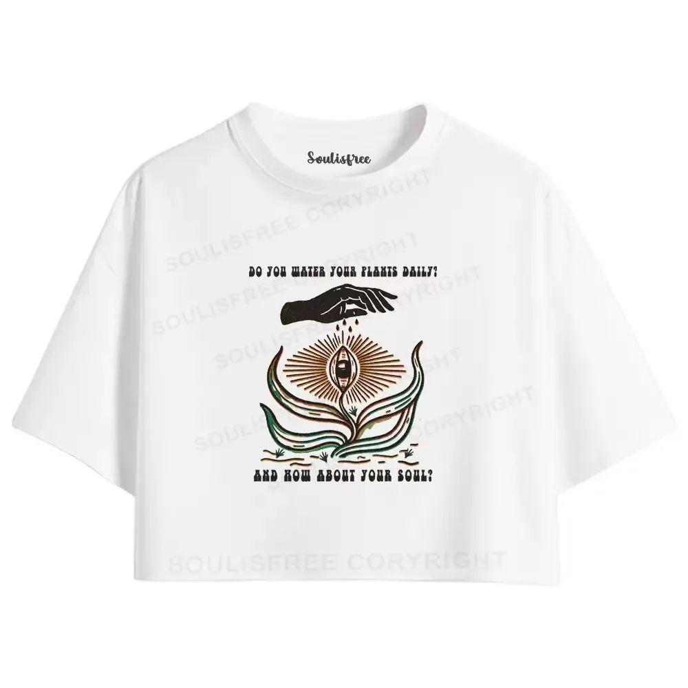 Nurture Your Soul Crop Top 