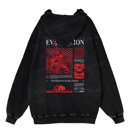 Human Fear: The Ego Washed Hoodie