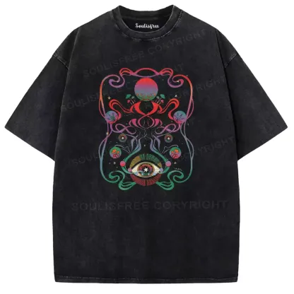 Cosmic Psychedelia Washed T-shirt