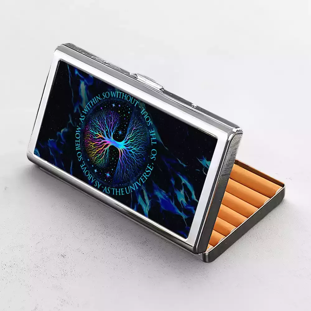 Soulisfree As Above, So Below Metal Pocket Case