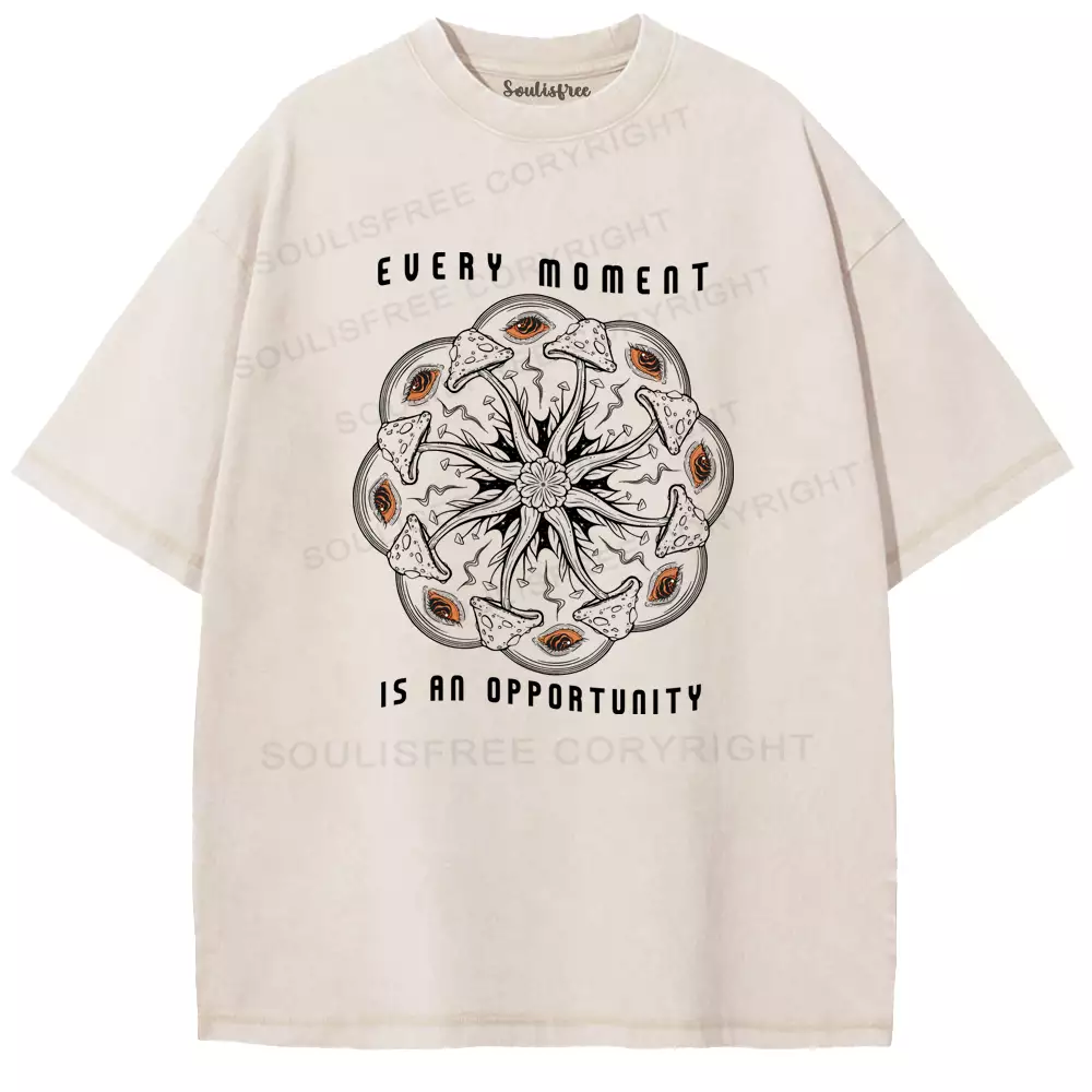 EVERY IS AN OPPORTUNITY  Washed T-shirt