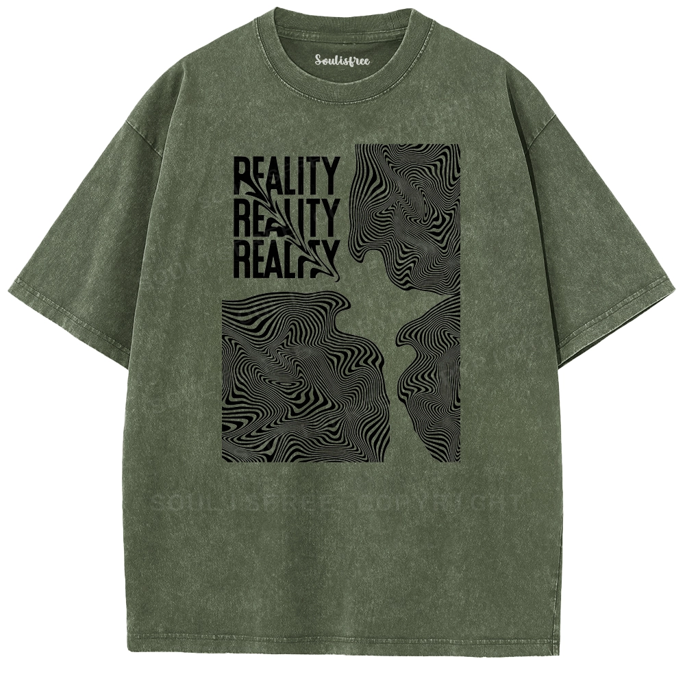 Layers of Perception Washed T-shirt