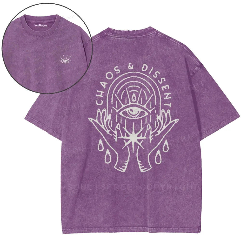 Eye of Rebellion Washed T-shirt