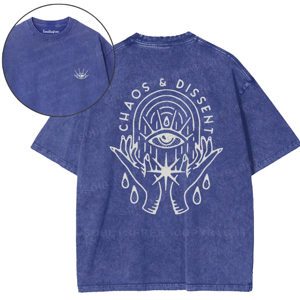 Eye of Rebellion Washed T-shirt