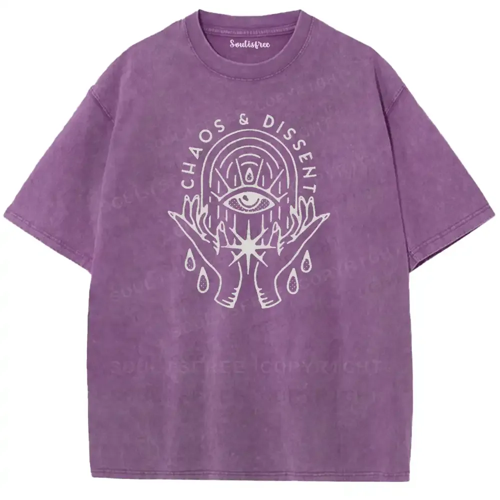 Eye of Rebellion Washed T-shirt