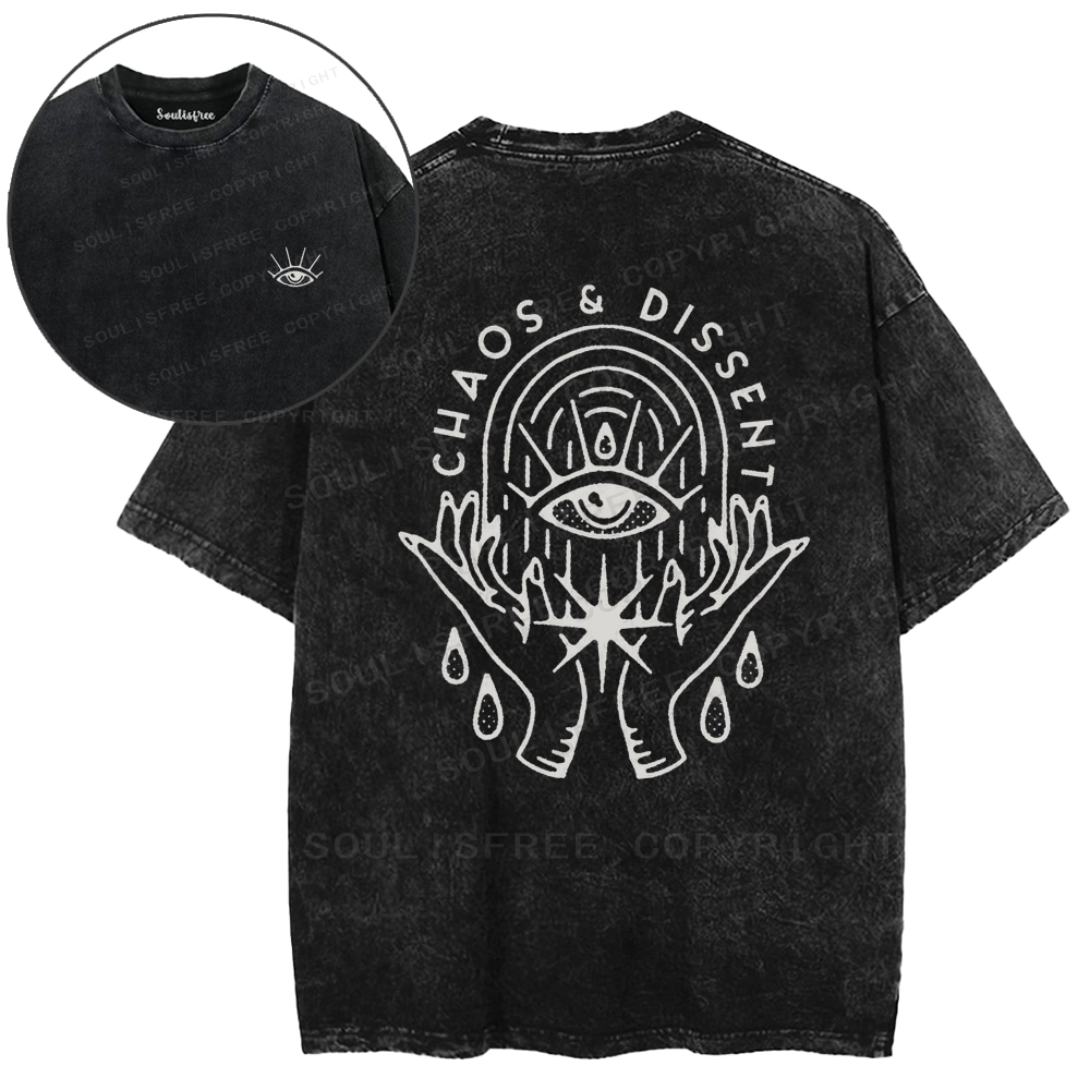 Eye of Rebellion Washed T-shirt