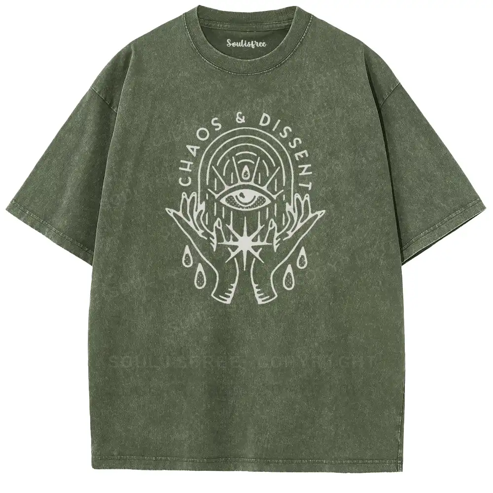 Eye of Rebellion Washed T-shirt