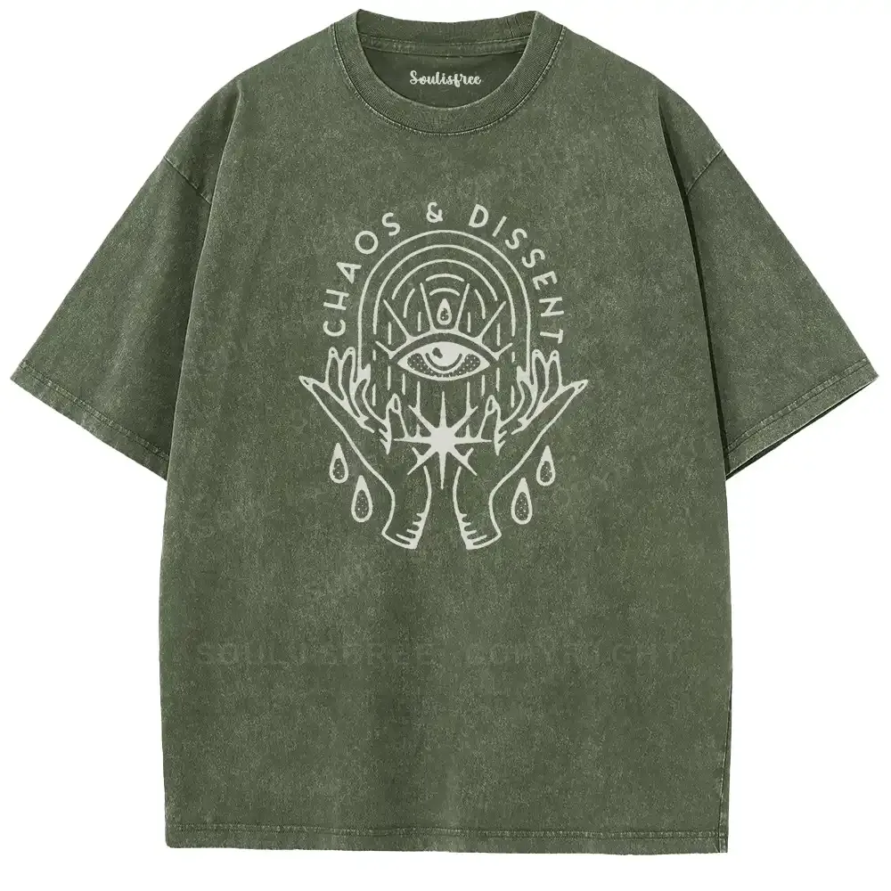 Eye of Rebellion Washed T-shirt