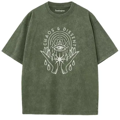 Eye of Rebellion Washed T-shirt