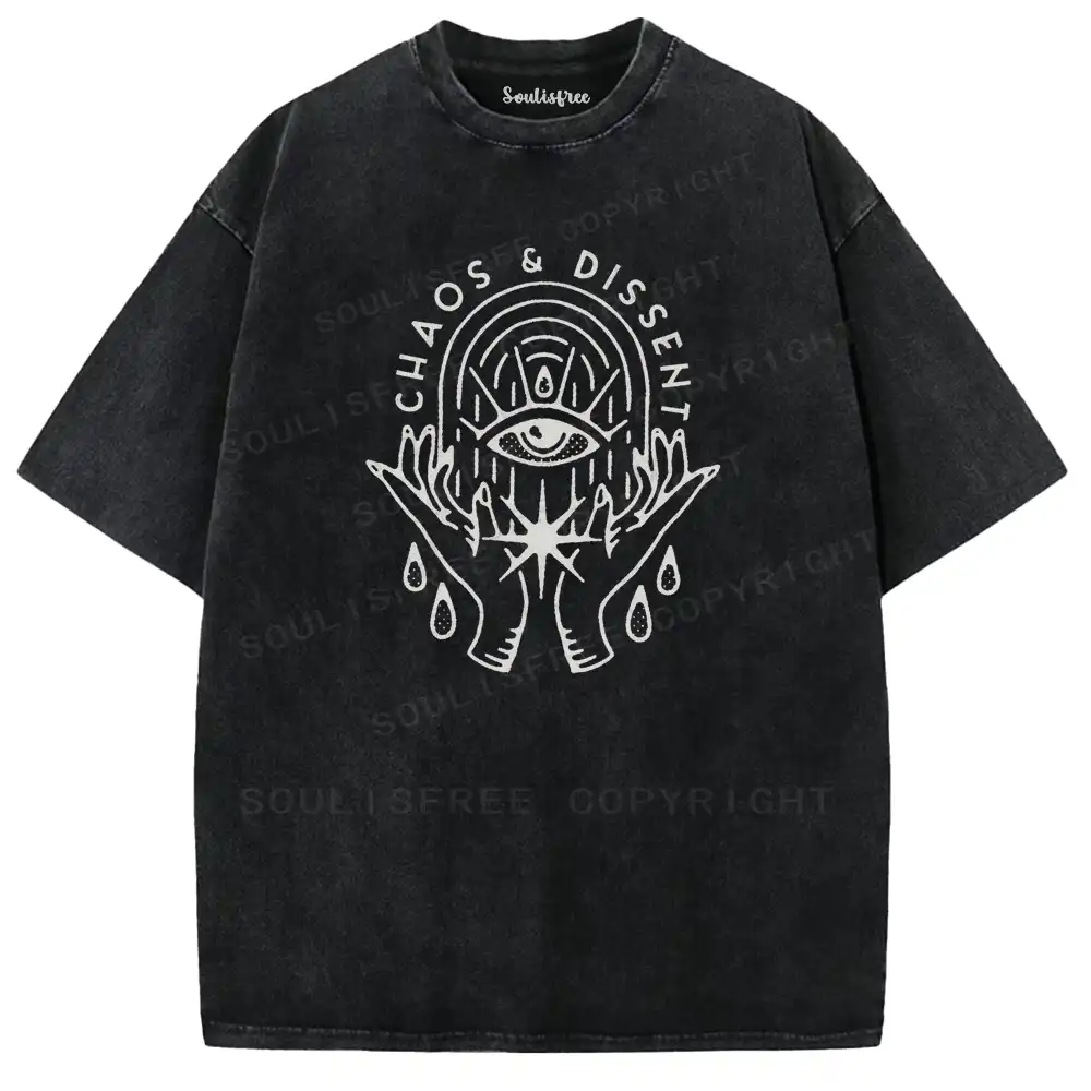 Eye of Rebellion Washed T-shirt