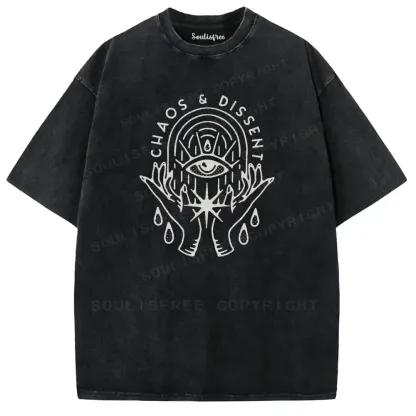 Eye of Rebellion Washed T-shirt
