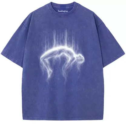 Soulisfree  THREADS OF SOUL Washed Tee