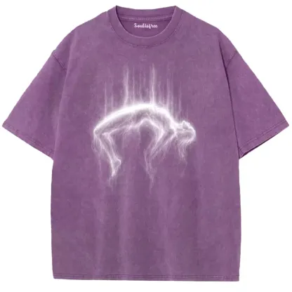 Soulisfree  THREADS OF SOUL Washed Tee