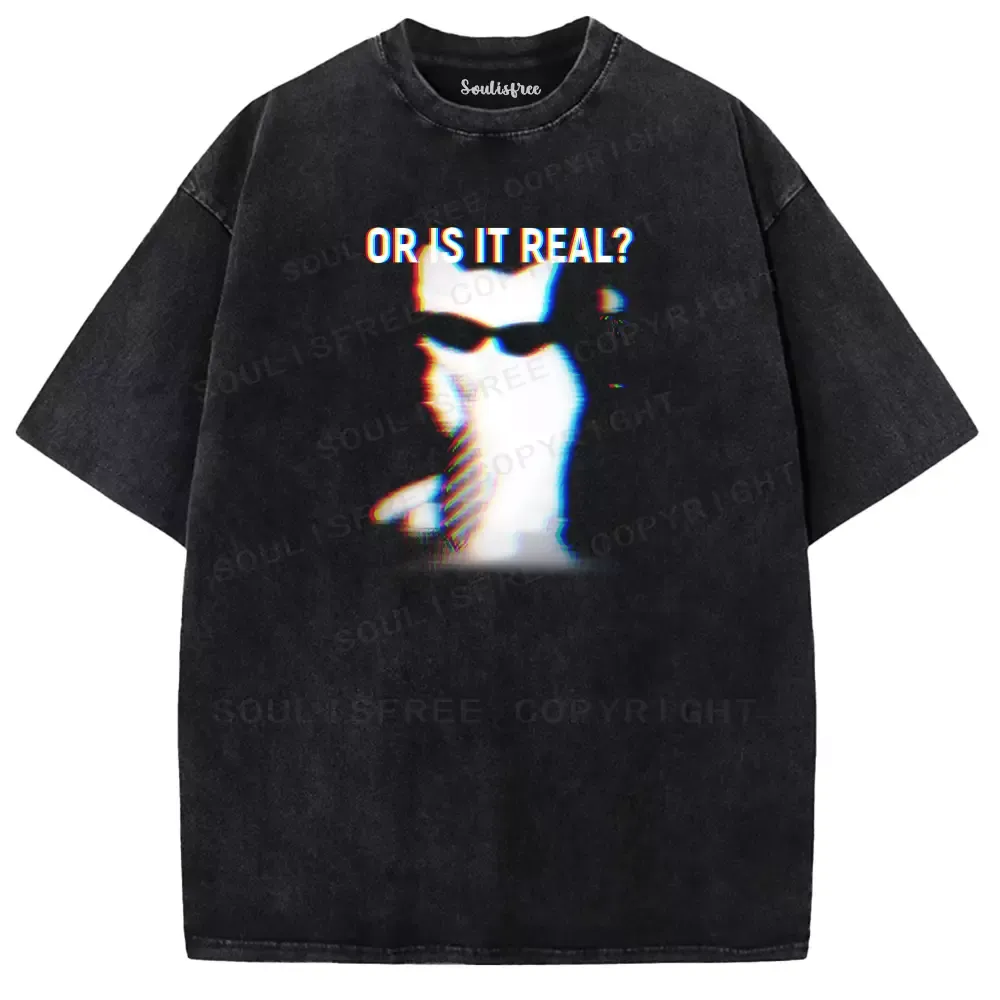 Designed Soulisfree OR IS IT REAL? Washed Tee